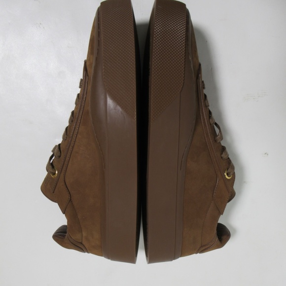 Hennessy x Kim Jones Men\'s Low Top Suede Leather Sneakers Brown 8 US M / 7 UK main image 5